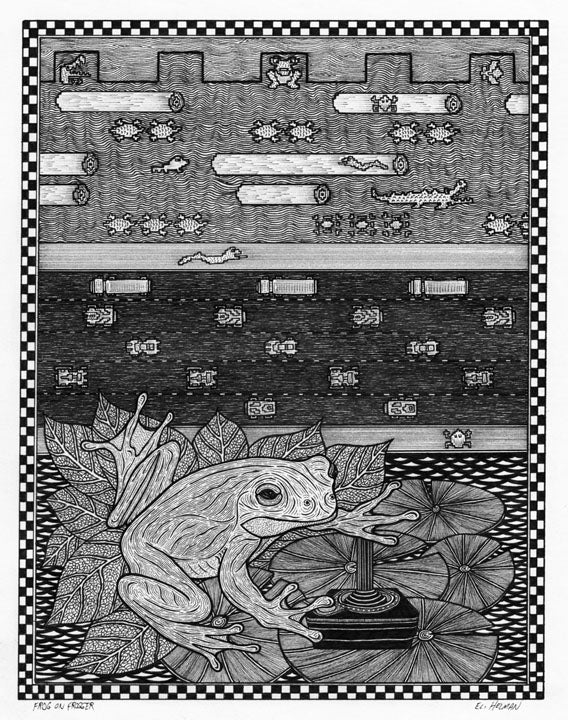 Frog on Frogger