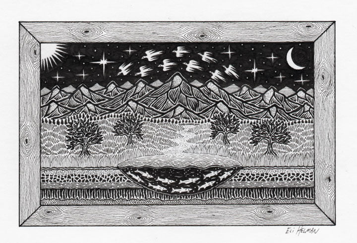 Mountain Pond (original)