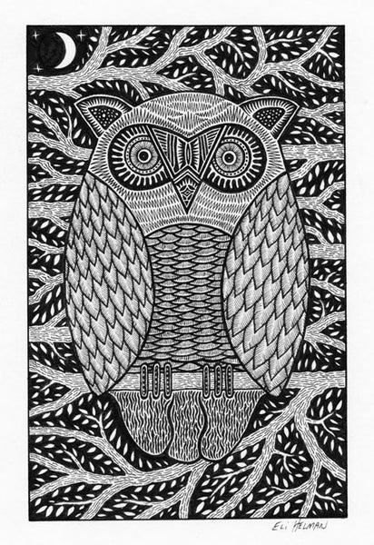 Owl #5 (original)