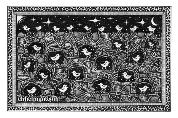 Birds in a Wall (original)