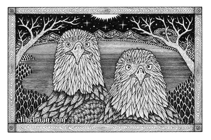 Eagle Faces (original)