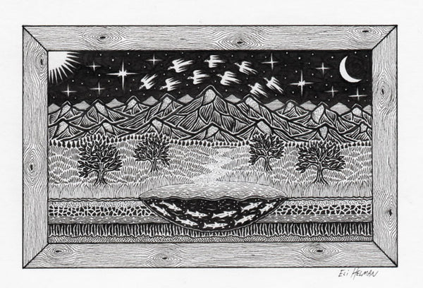 Mountain Pond (original)