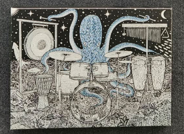 Octopus on Drums